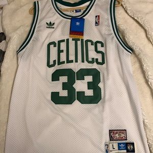 Celtics jersey.
